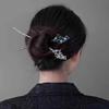 Mondlichtstein Dame Haarnadel Unregelmäßige Persönlichkeit Einfach Chinesisch Retro Schmetterlingsscheibe Haaraccessoires Haarspange Schmuck