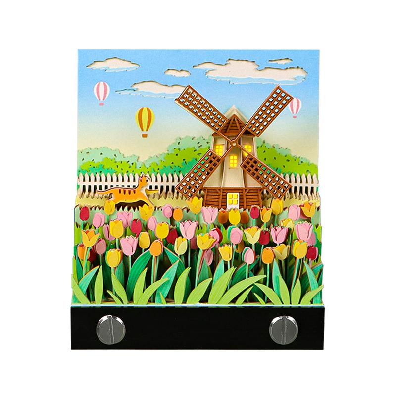 3D Memo Pad Custom Weekly Calendar Sticky Note Dubai Tower Castle Tear Off Notepad Stationery Set Landmark Souvenir Gift Items