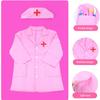 Kids Doctor Costume Doctors Play Set Toddler Doctor Dress Up Clothes for Role Play for 120cm Kids