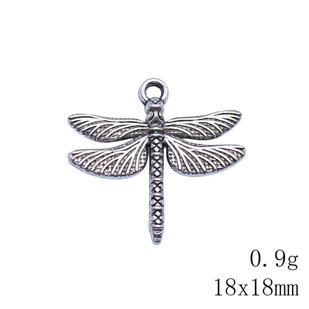 Birthday Gifts Charms Bracelet Italian Dragonfly Charms Pendant Backpack Pendant Accessories