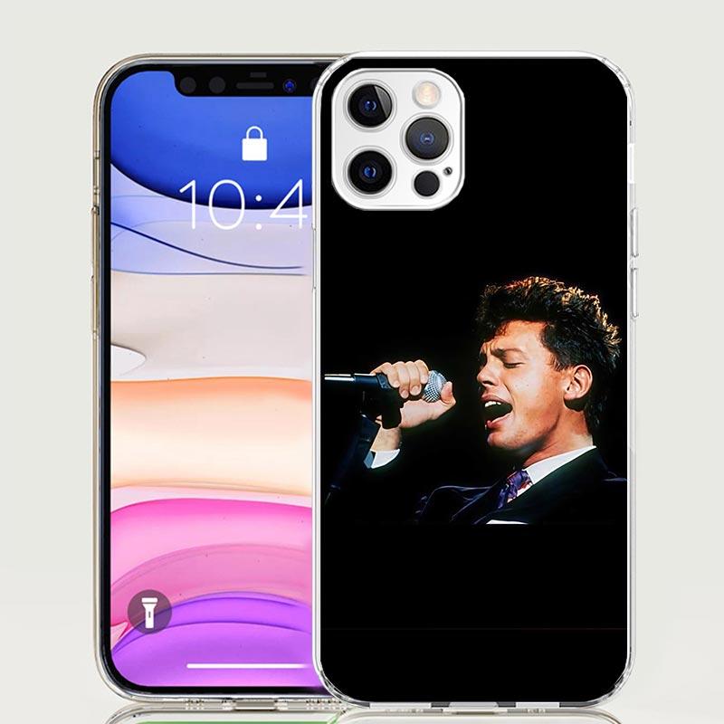 L-Luis M-Miguel Singer Phone Case For Iphone 11 12 13 Mini 14 15 Plus 17 Air 16 Pro Max 16E 7 8 SE Art Customized Coque Capa