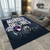 3D Murder-Drones Cartoon Printed Carpet Non-slip Carpet Washroom Floor Mat Fashion Yoga Mat Bedroom Decoration Birthday Gift