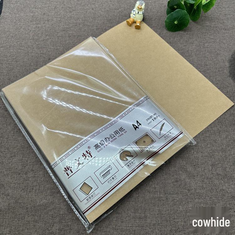 A4 Colored Cardstock 230g: Deep Green, Light Blue, Pink, Black, White, Kraft - Ideal for Students & Kindergartens