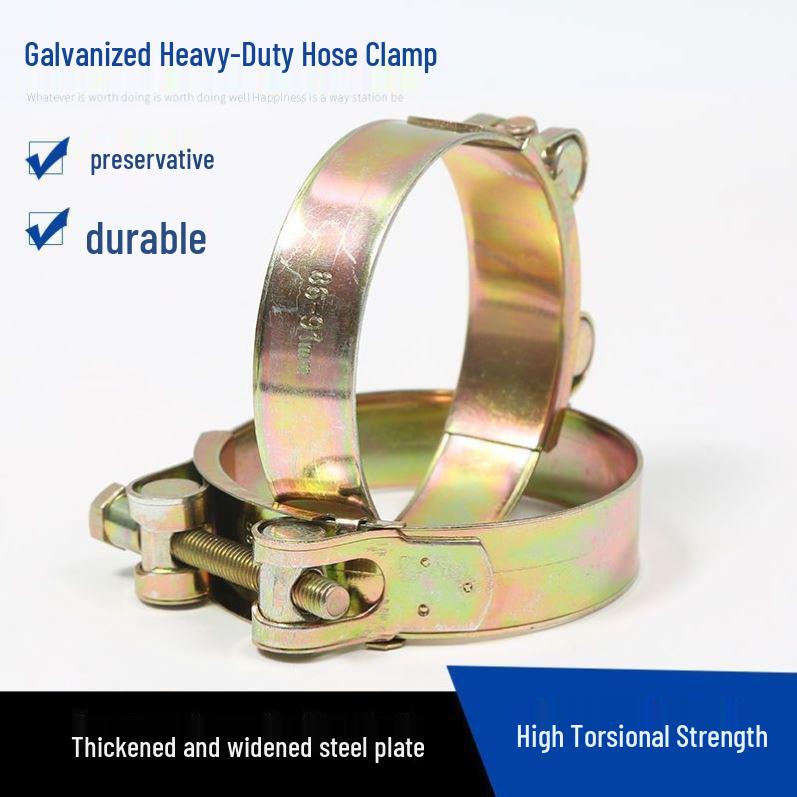 Tightening Clip Clamps for Water, Oil, Gas & Hose Pipes – Thickened Buckle Design