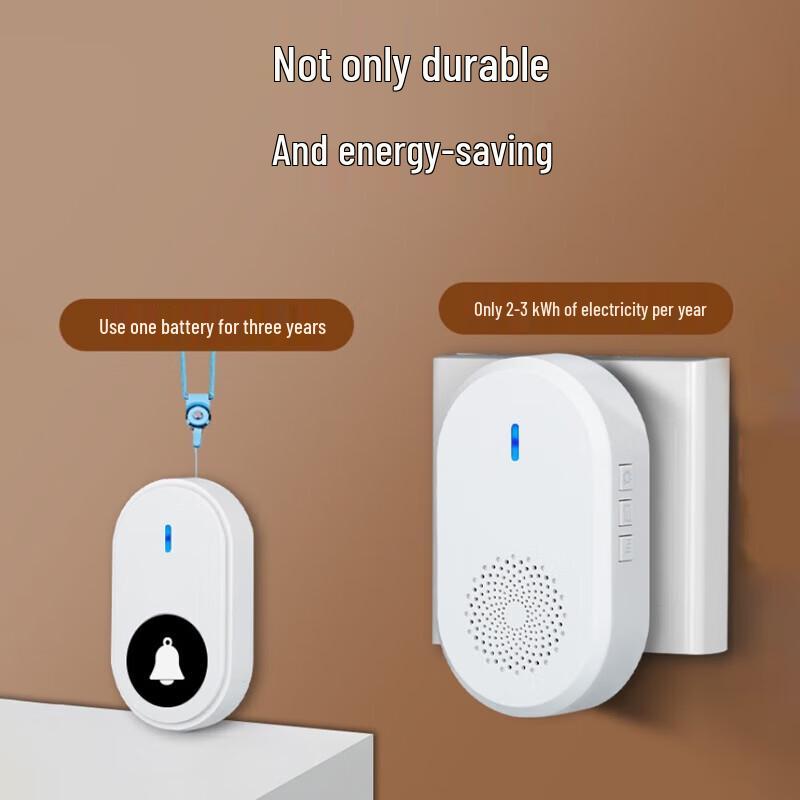 A290 Wireless Emergency Call Bell CN Plug (adapter Included)