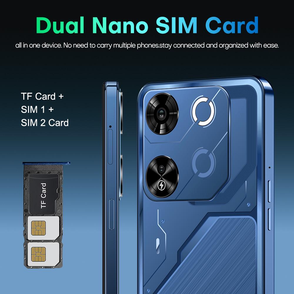 Pova7 Pro Phone: 16+1TB Memory, 7.3" HD Screen, Cross-Border Exclusive.