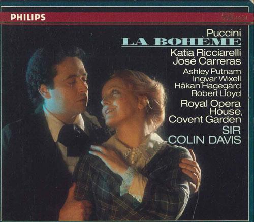 

CD KATIA RICCIARELLI JOSE CARRERAS C Puccini La Boheme 4164922 PHILIPS 1987 Germany Classical Used