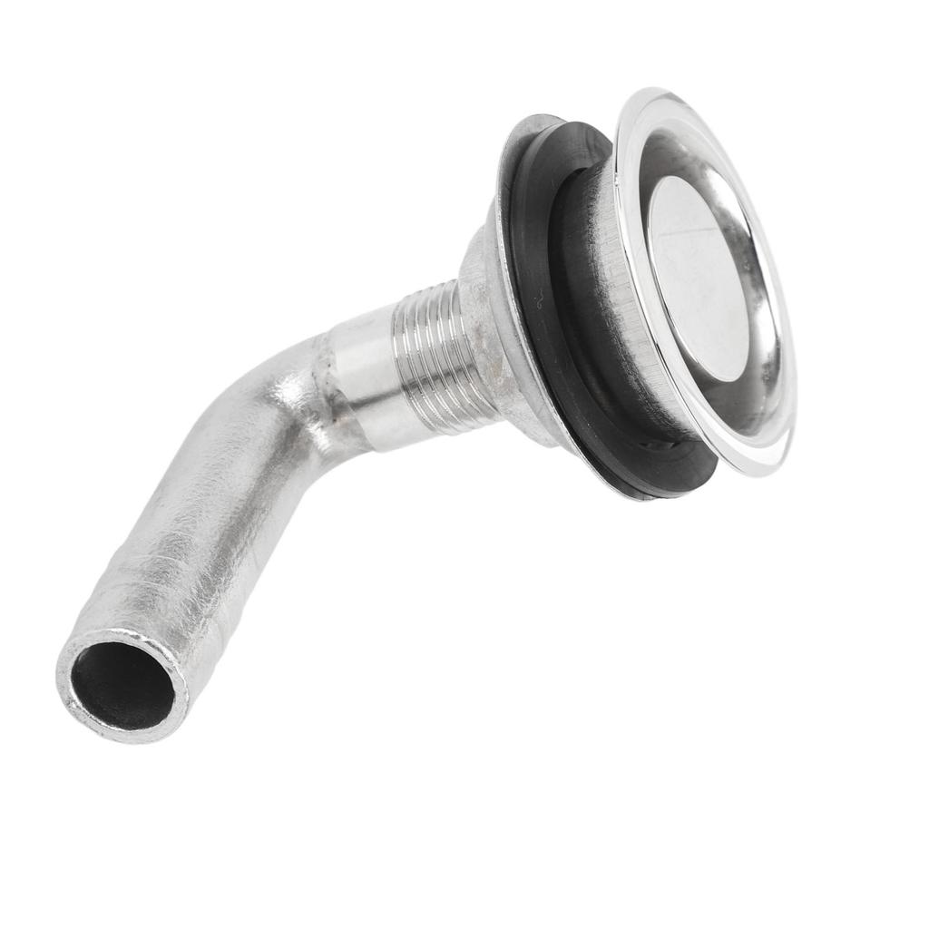 32mm Marine Grade Boat Pipe Connector 316 Stainless Steel Folding Rotating Coupling Tube Pipe Connector Boat Hardware Fitting