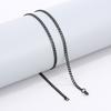Simple Stainless Steel Grinding Chain Hiphop Necklace Street Hip Hop Titanium Steel Tide Jewelry Nk Chain