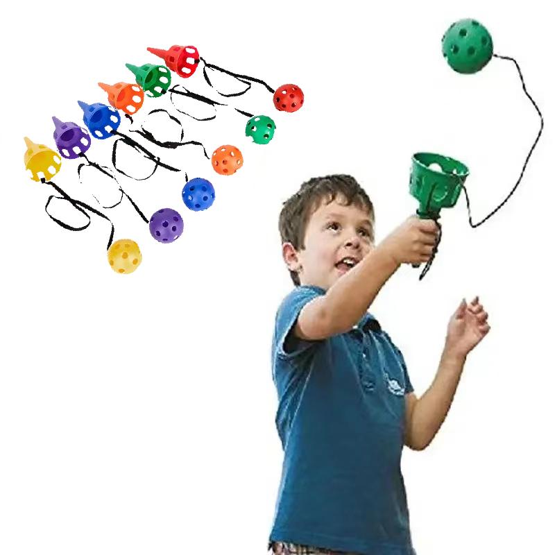 Throwing Catching Sensory Integration Game Set Outdoor Toy Catching Set Children's Hand Eye Coordination Training