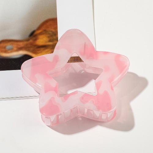 High-end Smudge Small Hairpin Female High Ponytail Plate Hair Clip Flower Square Grab Clip Hair Accessories