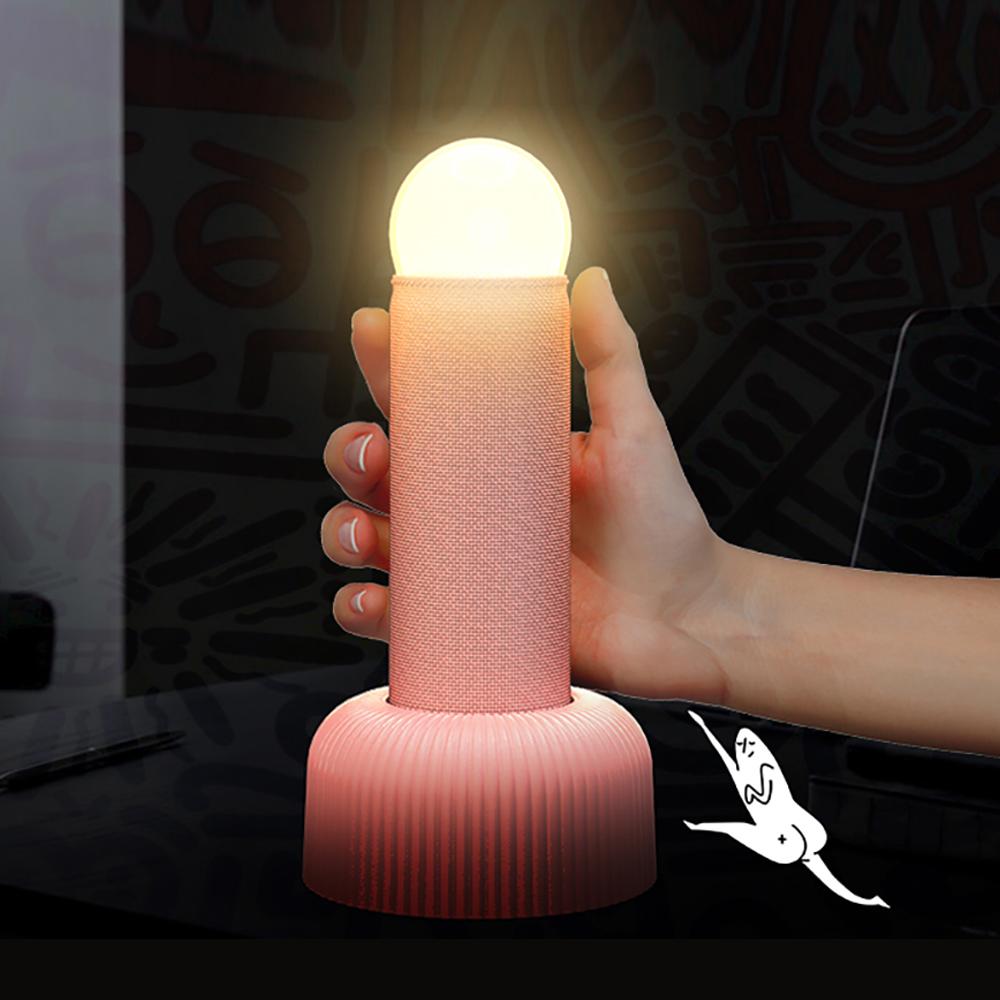 Novelty Handheld Night Light Funny LED Nursery Nightlights For Bedroom Decorations Rechargeable Touch Control Beside Lamp