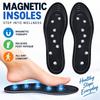 1 Paar EVA Dämpfende Magnetische Einlegesohle 8 Magnete Magnetische Massage-Einlegesohle für Herren- und Damenschuhe