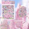 3D Large Space Cartoon Animal DIY Miniature Hut Landscape Stickers Child Stickers Cute Colorful Cabin Handmade Stickers Kid Gift