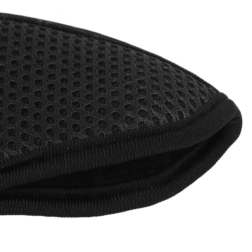 10 PCS Golf Club Head Covers Golf Iron Pole Net Cover Club Protective Head Covers with Numbers Black