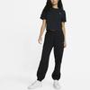 Nike Womens NikeLab Solo Swoosh Tee Black Women Streetwear CV0560-010