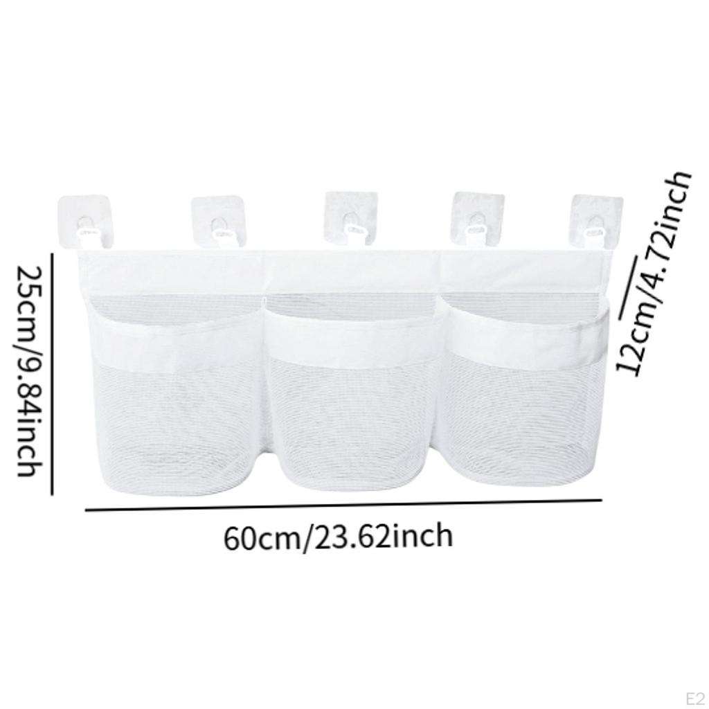 Badezimmer Spielzeug Organizer Badewannenregal 3 Fächer Schnelltrocknend Zubehör Kinder Aufbewahrung