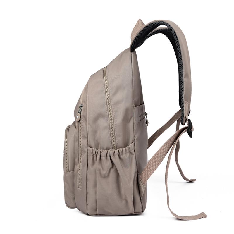 Damen Leichter Wasserdichter Rucksack Nylon Rucksack mit großem Fassungsvermögen Pendler Studentenrucksack Schultasche