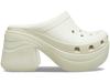 Siren Clog Bone Wedge Cm [Crocs] Sandals, 24.0