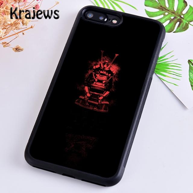 Samurai Mask Helmet Phone Case Cover For iPhone 17 Air 16 15 14 plus 12 13 pro max coque Shell Fundas