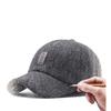 Hat Men's Autumn and Winter Middle-aged and Elderly Father and The Elderly Warm Baseball Cap Old Man Winter Cold Protection Ear Cap