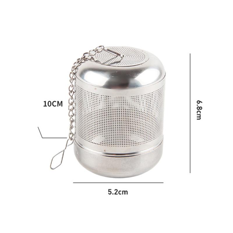 Stainless Steel Tea Infuser Tea Leaves Spice Strainer Fine Mesh Coffee Diffuser Filter Seasoning Ball Teaware Kitchen Accessorie