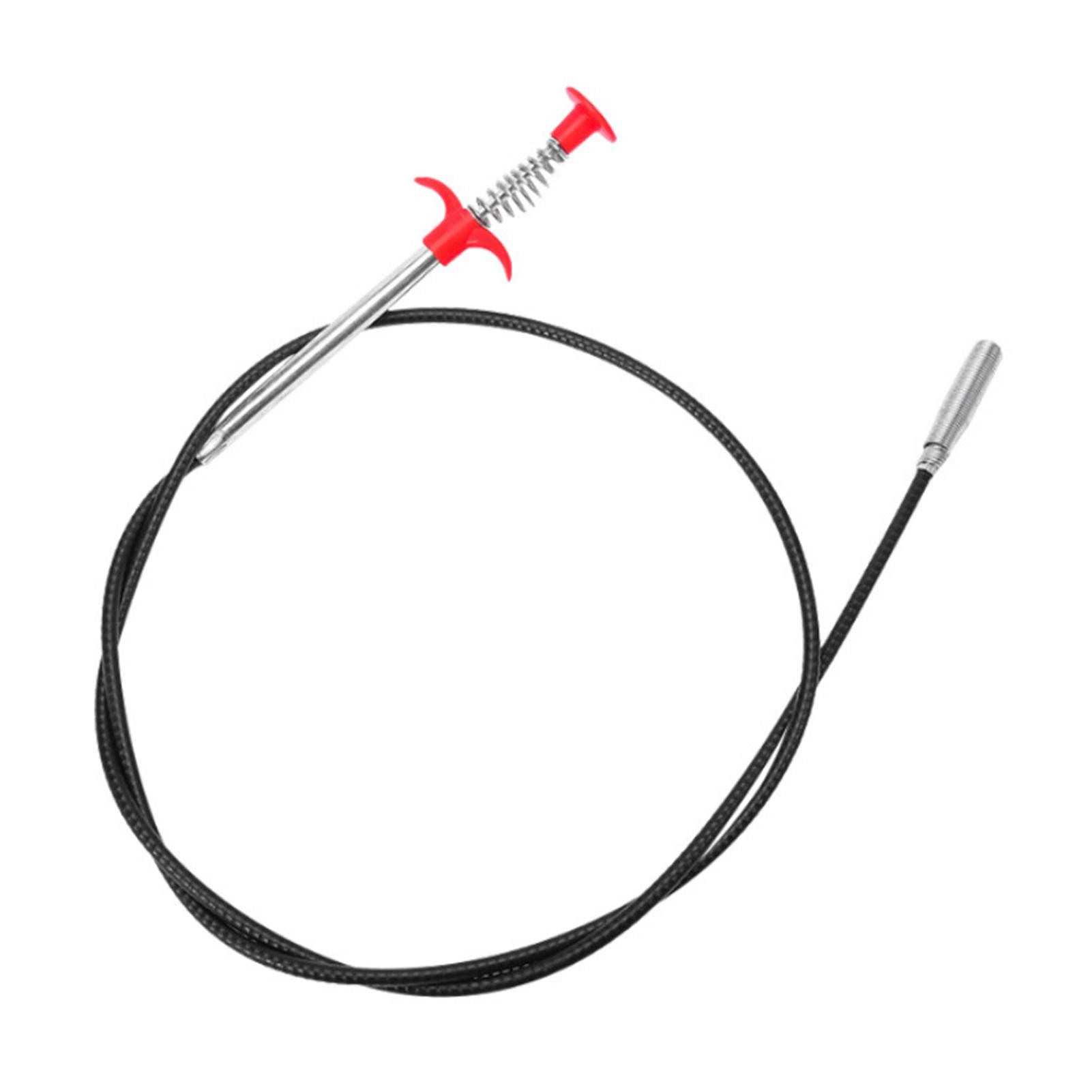 

Сантехнический крюк-захват с четырьмя когтями, инструмент для прочистки канализации и туалета, ручной захват для туалета, для удаления волос и прочистки засоров, бытовой, для под кухонную раковину