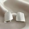 Personality Metal Square Geometric Stud Earring Set for Women Ins Daily Commuting Accessories Design Sense Jewelry Gift