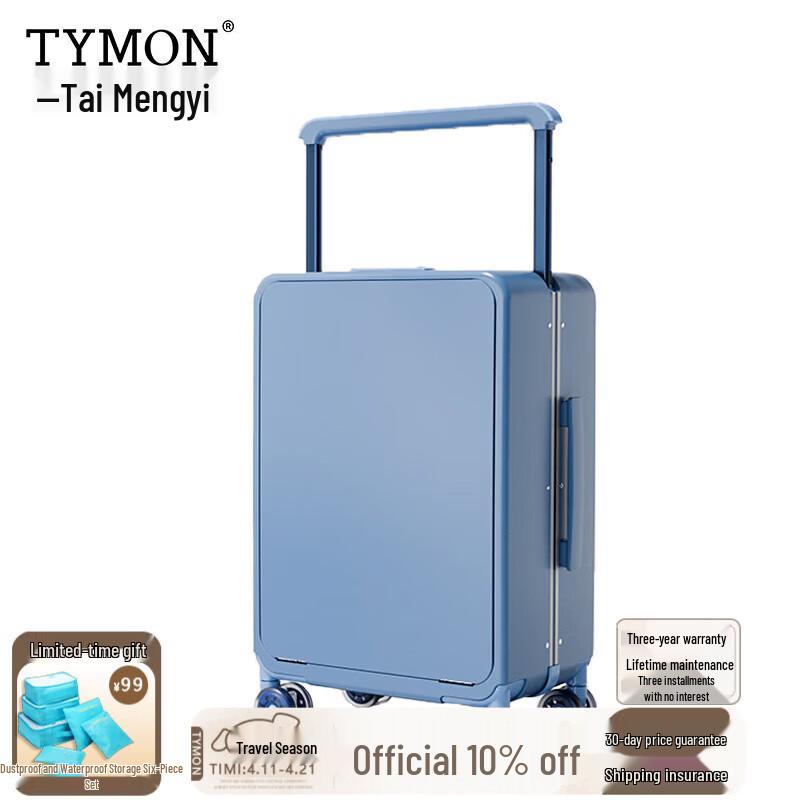 Tymon Front-Opening Business Laptop Carry-On Luggage 24 Inch