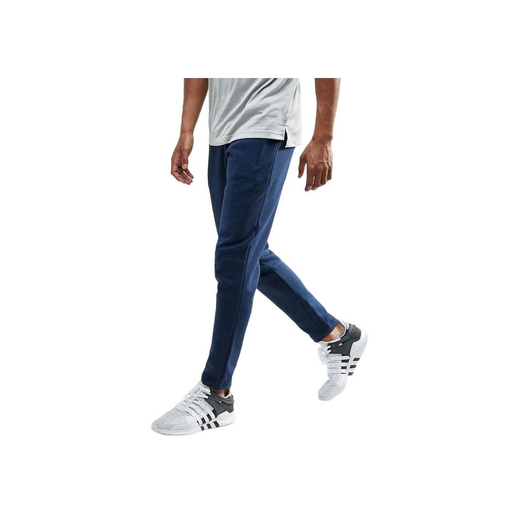 Adidas Icon ID Comfortable Casual Training Knitted Sports Pants Men Pants Blue BQ0707