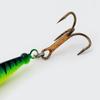 Spinner Fishing Lures with Triple Hooks Sequins Artificial Baits Hard Metal Spinner Baits for Freshwater Saltwater