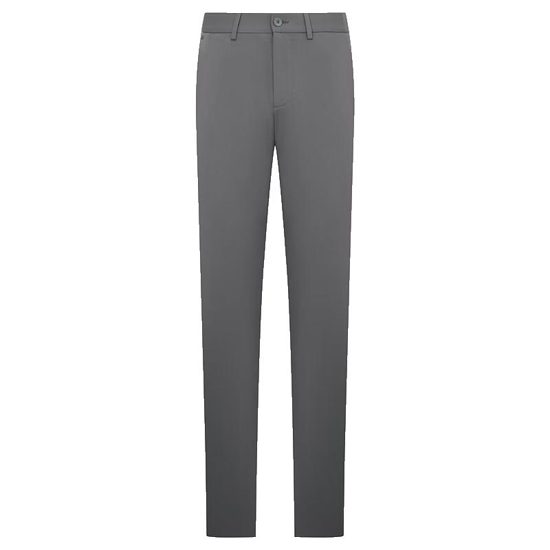 Bao Xi Niao Men s Straight-Leg Stretch Business Casual Pants 36