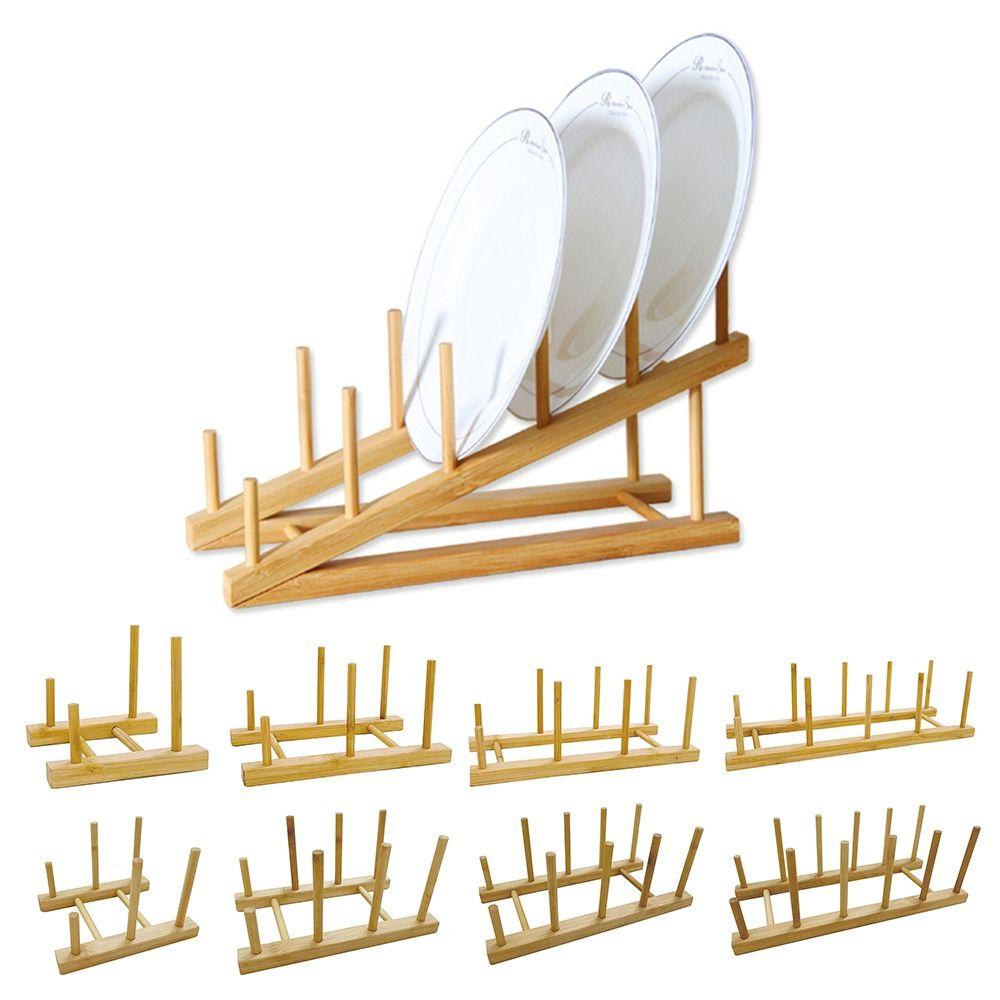 Multifunction Kitchen Dishes Stand Multi Grid Design Pot Lid Holder Dish Drainer Rack  Kitchen