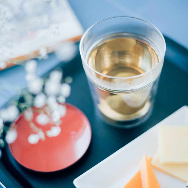 HARIO Twin Rocks Dishwasher Made In Glass, 260ml, Heat-Resistant Glass, Safe, Japan, TRG-260