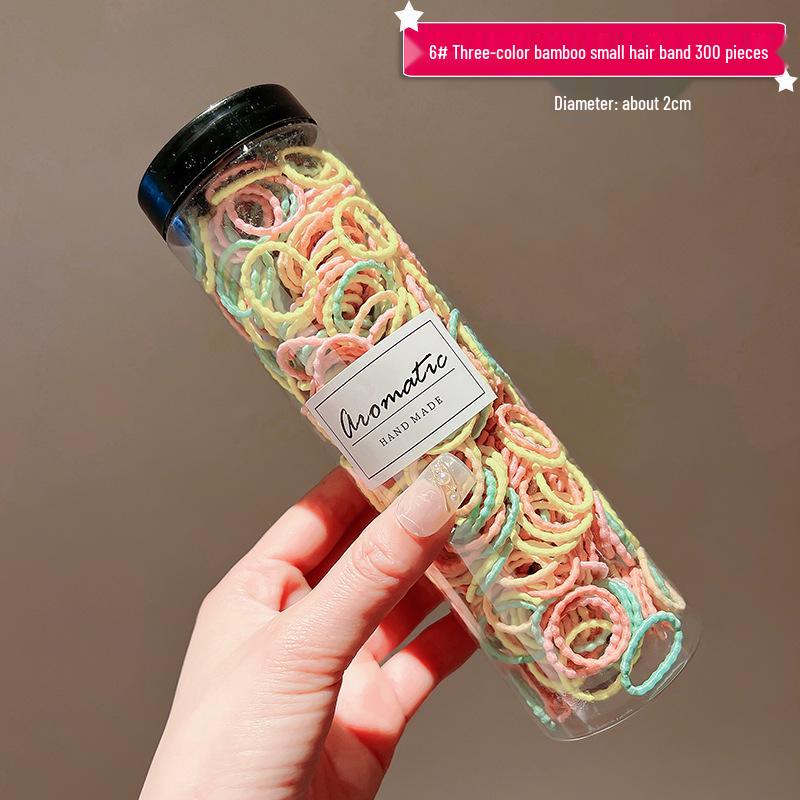 No-Damage Elastic Hair Ties for Girls - High Elasticity Accessories