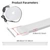 4M Car Trunk LED Strip Light RGB Rainbow Dynamic Chasing Light Universal Auto Trunk Decoration Exterior Interior LED Light 12V