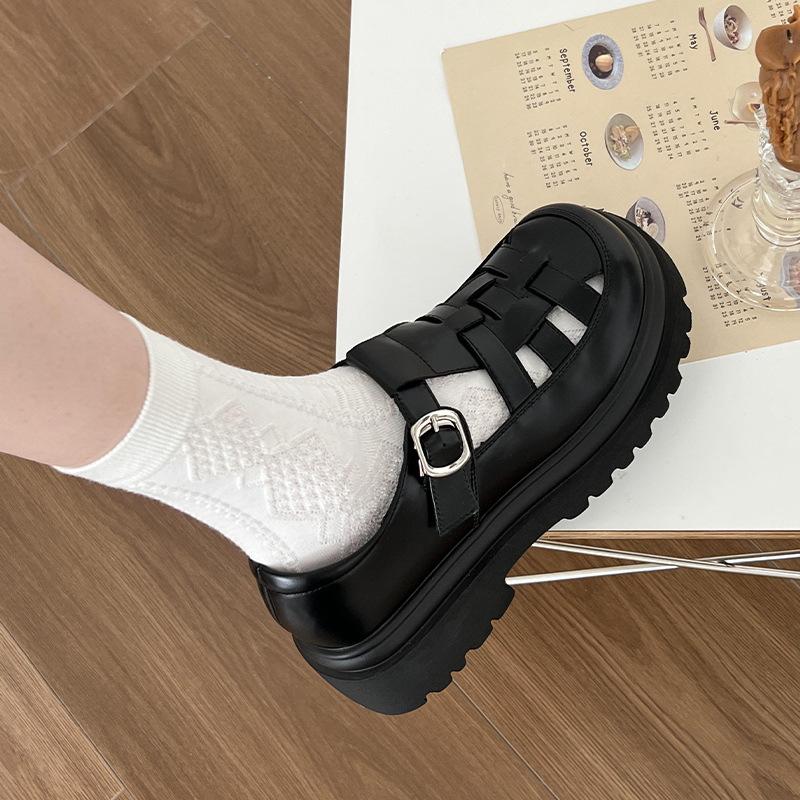 

Дышащие летние сандалии в стиле Hollow 40 чёрный