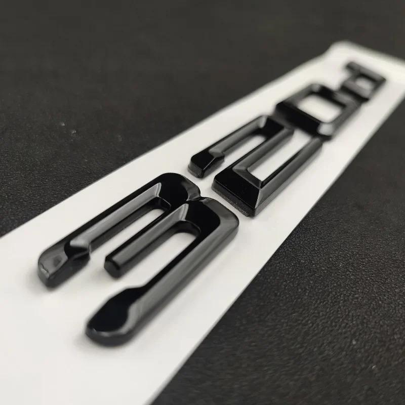3D Glossy Black Car Rear Trunk Letters Stickers For BMW E46 E36 G20 E90 F30 E92 316d 318d 320d 325d 330d Emblem Logo Accessories