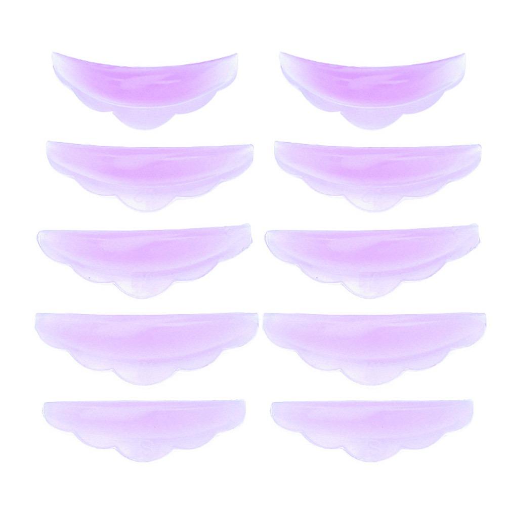 

5 пар силіконових подушечок для ламінування вій, накладки для нарощування вій, інструмент для макіяжу для жінок