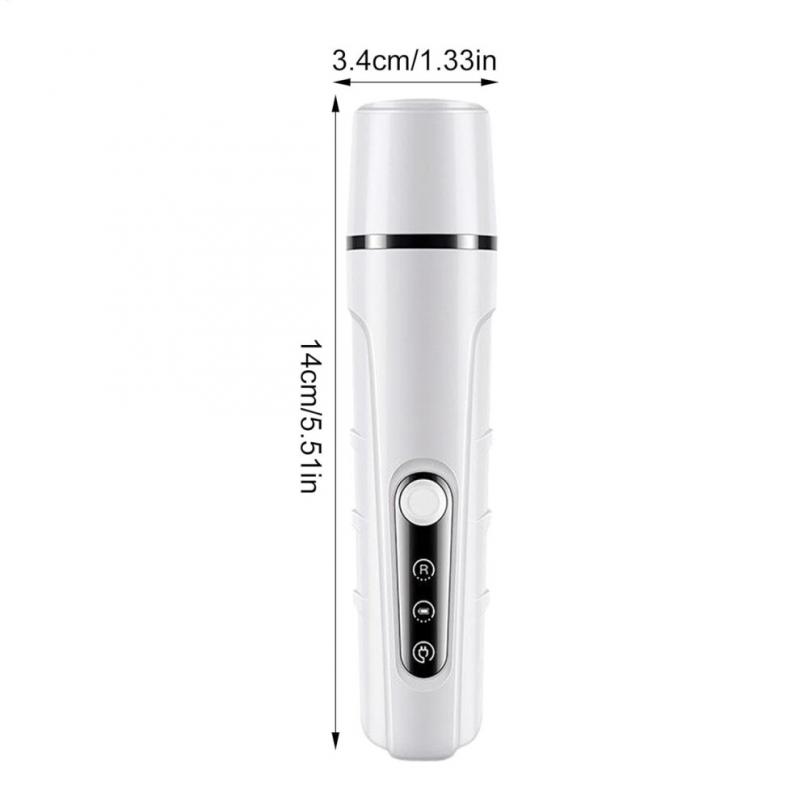 Dog Paw Clippers Rechargeable Cat Paw Sharpener Non-Slip Smoothing Tool for Small Pets Dogs Kittens Rabbits