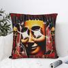 Tung Tung Sahur Italian  Pillow Case  Print Pillow Cover Kawaii Pillowcases For Couch Sofa Bedroom