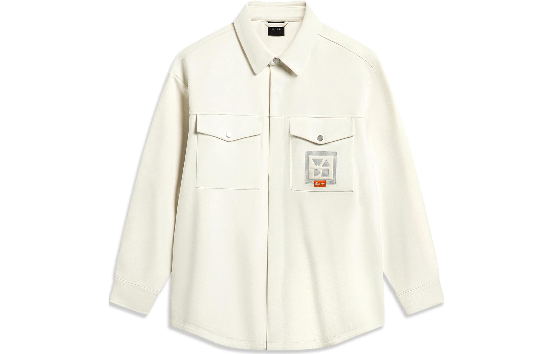 Li Ning Wade Collection Jacket Men s Ecru AFDT695-4 XL