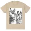 T-shirt Graphique Vintage Chat Fumeur Meme Unisexe Tendance Humoristique Oversize 100% Coton Casual Streetwear T-shirts