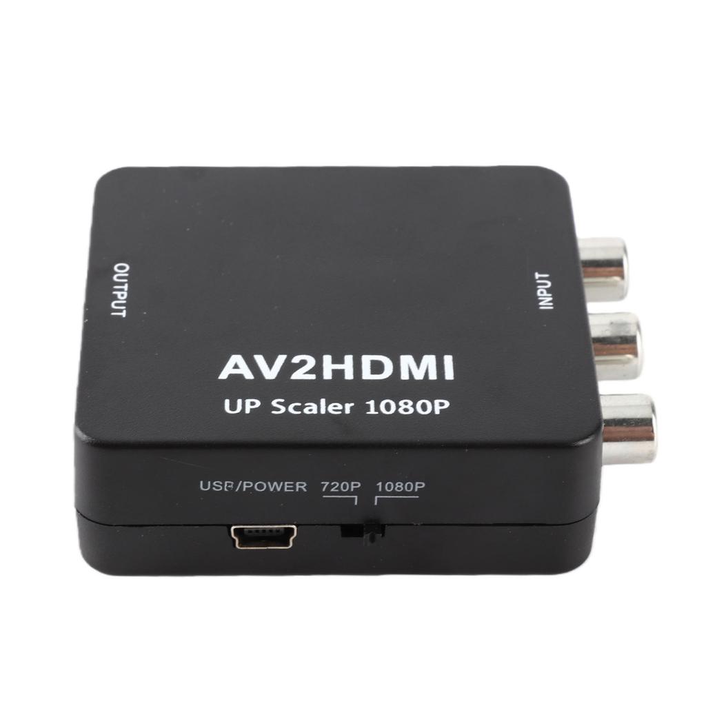HD 1080P AV to High Definition Media Interface Video Adapter RCA to High Definition Media Interface Converter for