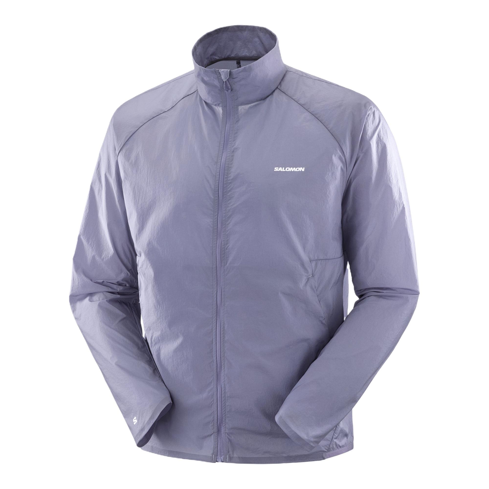 

Salomon Shkout Fly Soft Comfortable Lightweight Breathable Jacket Men jackets Blue C24203 XL