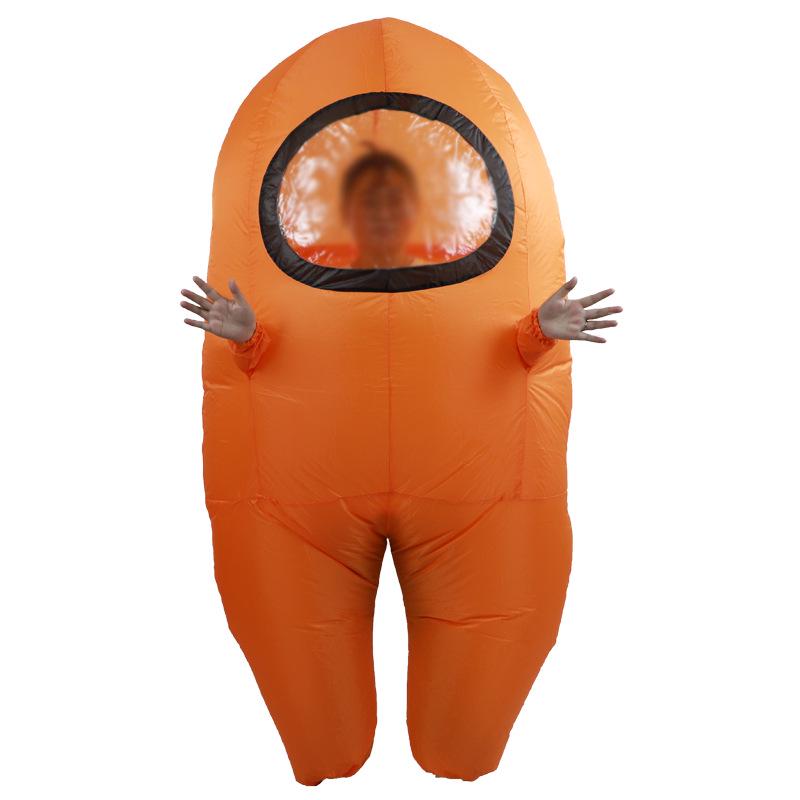 Cycling Pug Inflatable Halloween Costume - Hot-Selling Party Mascot & Prank Outfit