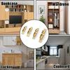 Furniture Door Ball Latch Brass Double Roller Spring Ball Catch Latches Cabinet Closet Door Adjustable Tension Latch