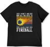 Raygun Big Is Fireball Cast I Didn¡¯T How Men's Room Said Tee I Cotton Ask The Vintage Black