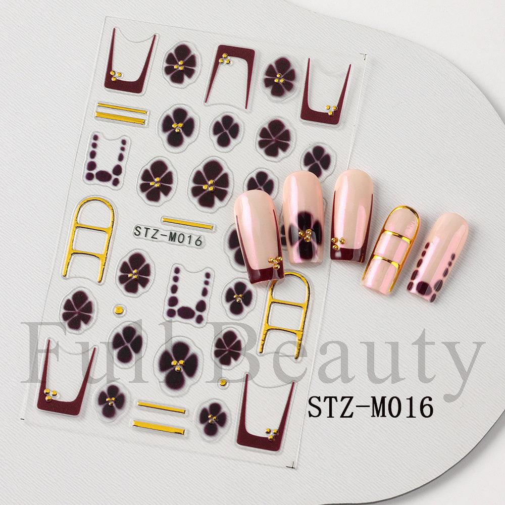 1PC Instagram-worthy Miniature Cartoon Aurora Ribbon Bow Nail Sticker, Nail Art Sticker, Holiday Gift