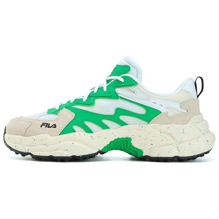 FILA Fern Comfortable Lightweight Sports Casual Low-Top Dad Shoes Women sneaker White F12W331101FWK